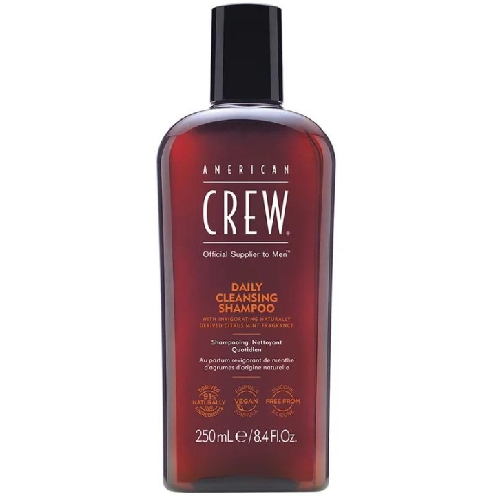 American Crew Daily Cleansing Shampoo 250ml i gruppen SKØNHED & HELSE / Hår og styling / Hårpleje / Shampoo hos TP E-commerce Nordic AB (C04962)