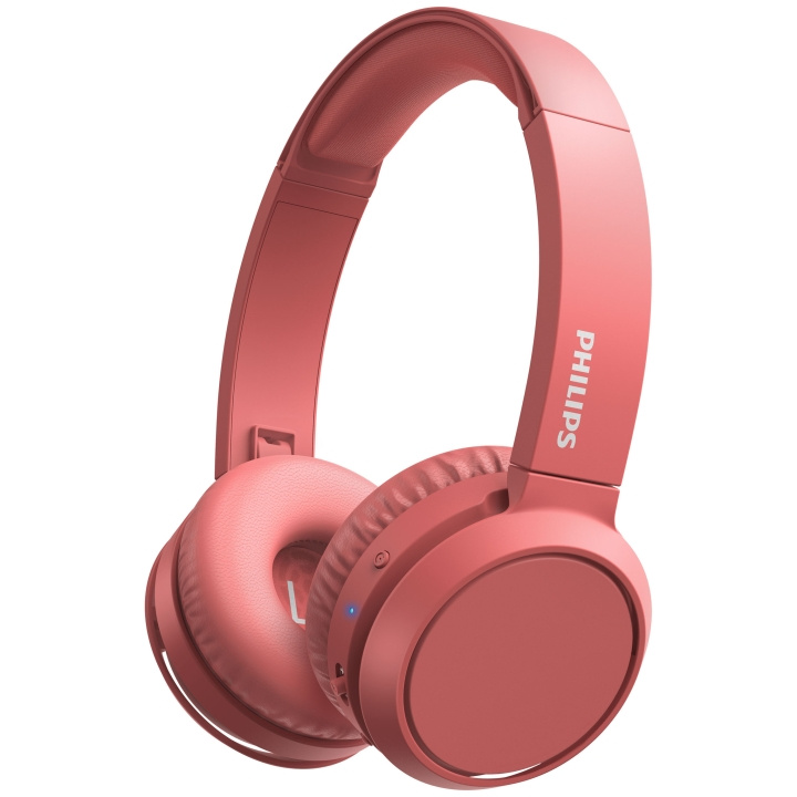 Philips On-ear Bluetooth-hovedtelefoner Rød i gruppen HJEMMEELEKTRONIK / Lyd & billede / Hovedtelefoner & Tilbehør / Hovedtelefoner hos TP E-commerce Nordic AB (C04992)