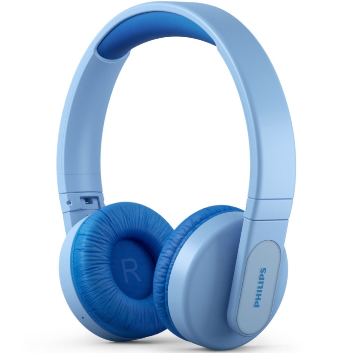 Philips Trådlösa On-ear-hörlurar för barn Blå i gruppen HJEMMEELEKTRONIK / Lyd & billede / Hovedtelefoner & Tilbehør / Hovedtelefoner hos TP E-commerce Nordic AB (C04994)