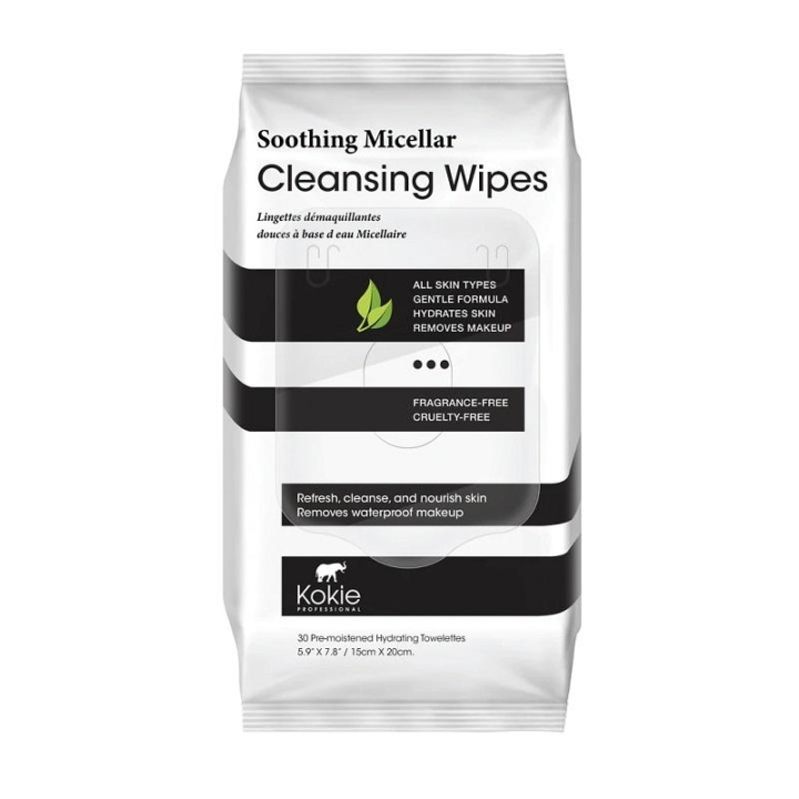 Kokie Cleasning Wipes 30pcs i gruppen SKØNHED & HELSE / Makeup / Makeup fjerner hos TP E-commerce Nordic AB (C05087)