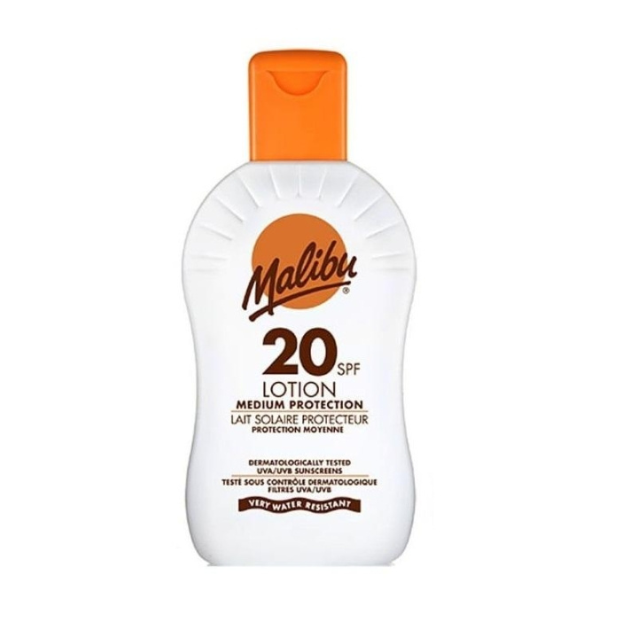 Malibu Sun Lotion SPF20 200ml i gruppen SKØNHED & HELSE / Hudpleje / Tanning / Solbeskyttelse hos TP E-commerce Nordic AB (C05130)