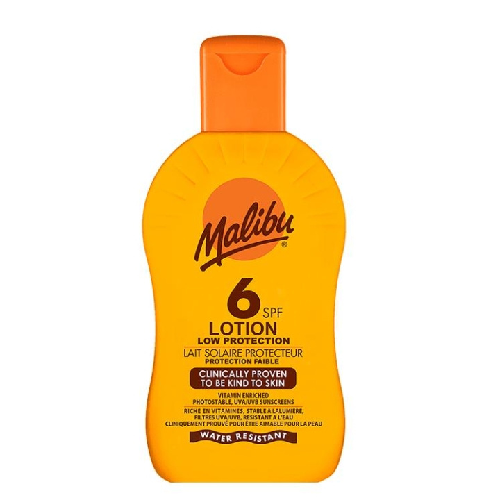 Malibu Sun Lotion SPF6 200ml i gruppen SKØNHED & HELSE / Hudpleje / Tanning / Solbeskyttelse hos TP E-commerce Nordic AB (C05150)