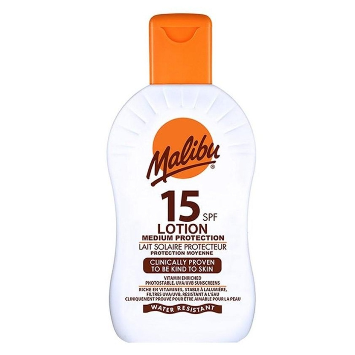 Malibu Sun Lotion SPF15 400ml i gruppen SKØNHED & HELSE / Hudpleje / Tanning / Solbeskyttelse hos TP E-commerce Nordic AB (C05154)