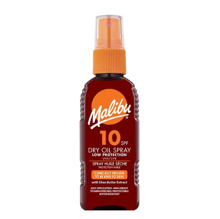 Malibu Dry Oil Spray SPF10 100ml i gruppen SKØNHED & HELSE / Hudpleje / Tanning / Solbeskyttelse hos TP E-commerce Nordic AB (C05159)