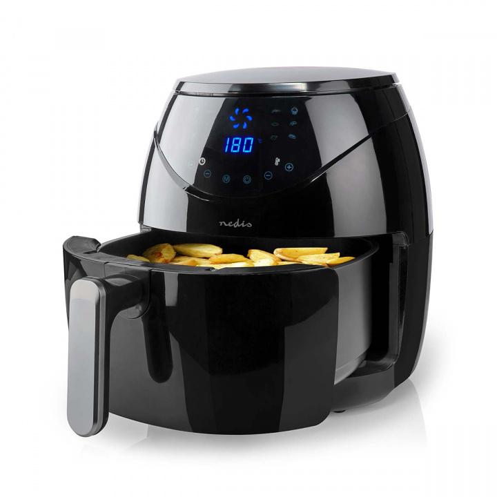 Hot Air Fryer | 4.6 l | Timer: 60 min | Digital | Sort i gruppen HJEM, HUS & HAVE / Husholdningsapparater / Airfryers & Friture hos TP E-commerce Nordic AB (C05309)