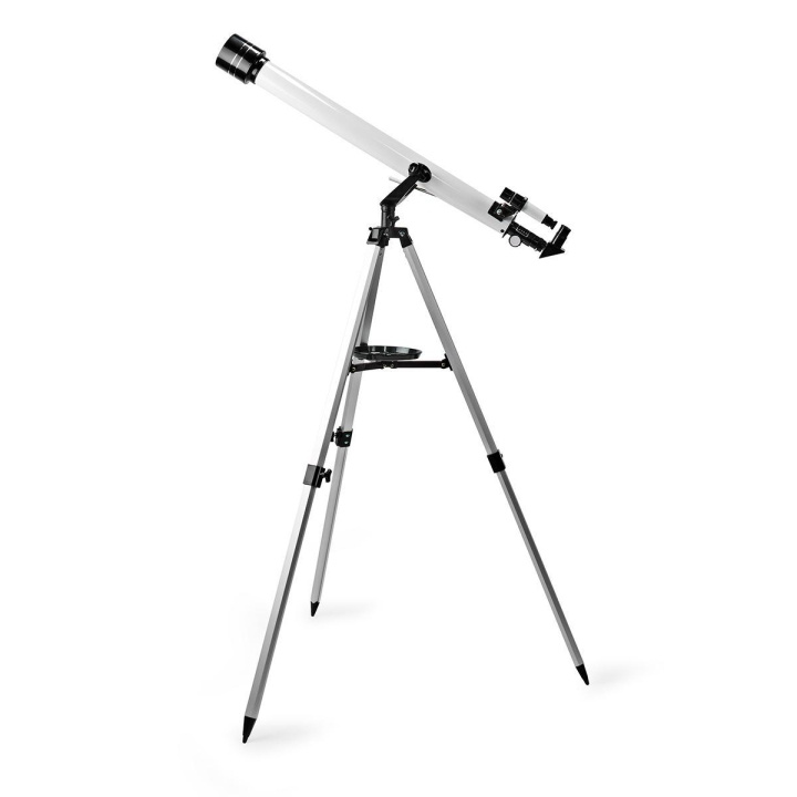 Nedis Teleskop | Blænde: 50 mm | Brændvidde: 600 mm | Finderscope: 5 x 24 | Maksimal arbejdshøjde: 125 cm | Tripod | Hvid / Sort i gruppen SPORT, FRITID & HOBBY / Friluftsliv / Kikkerter hos TP E-commerce Nordic AB (C05314)