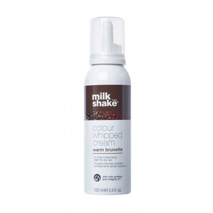 Milk_Shake Colour Whipped Cream Warm Brunette 100ml i gruppen SKØNHED & HELSE / Hår og styling / Hårpleje / Hårfarve / Hårfarve & Farve bombe hos TP E-commerce Nordic AB (C05340)