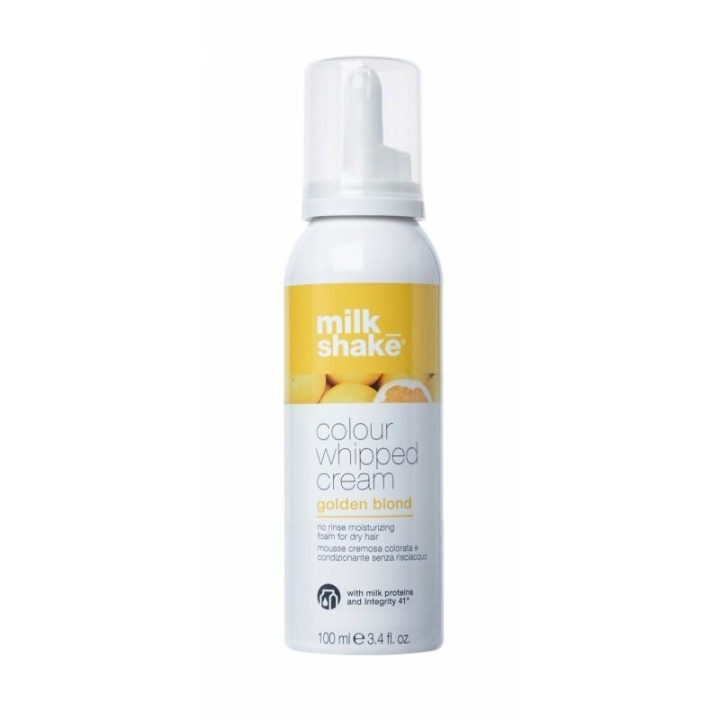 Milk_Shake Colour Whipped Cream Golden Blonde 100ml i gruppen SKØNHED & HELSE / Hår og styling / Hårpleje / Hårfarve / Hårfarve & Farve bombe hos TP E-commerce Nordic AB (C05342)