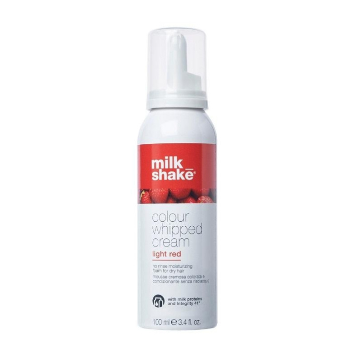 Milk_Shake Colour Whipped Light Red 100ml i gruppen SKØNHED & HELSE / Hår og styling / Hårpleje / Hårfarve / Hårfarve & Farve bombe hos TP E-commerce Nordic AB (C05347)