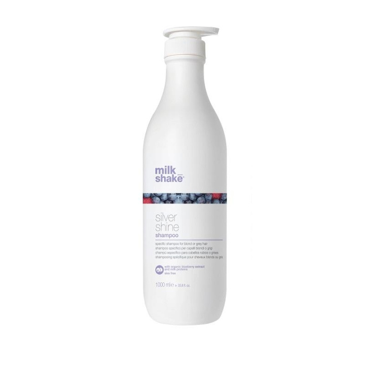 Milk_Shake Silver Shine Shampoo 1000ml i gruppen SKØNHED & HELSE / Hår og styling / Hårpleje / Hårfarve / Sølv shampoo hos TP E-commerce Nordic AB (C05400)