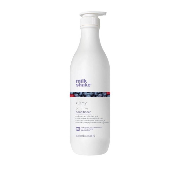 Milk_Shake Silver Shine Conditioner 1000ml i gruppen SKØNHED & HELSE / Hår og styling / Hårpleje / Hårfarve / Sølv balsam hos TP E-commerce Nordic AB (C05401)