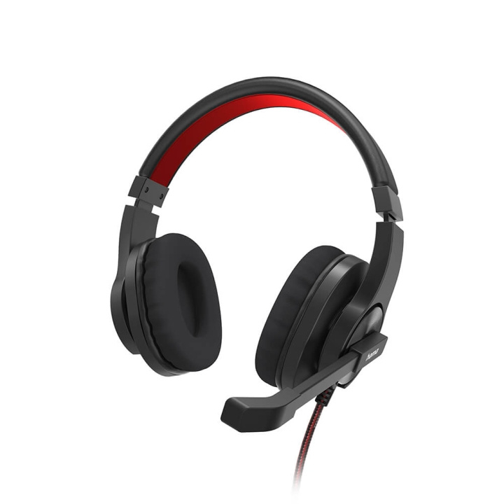 Hama Headset PC Office Stereo Over-Ear HS-USB400 V2 Sort i gruppen COMPUTERTILBEHØR / Computer Tilbehør / Headset hos TP E-commerce Nordic AB (C05448)