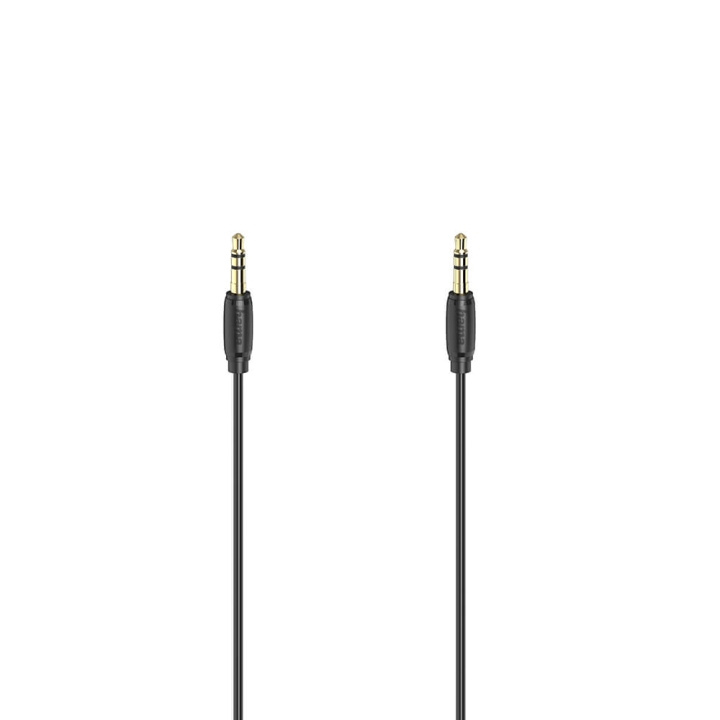 Hama Audiokabel 3,5 mm-3,5 mm Guldbelagt, Ultratynd 0.5m i gruppen HJEMMEELEKTRONIK / Kabler og adaptere / Audio Analog / 3.5 mm hos TP E-commerce Nordic AB (C05524)