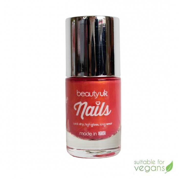 Beauty UK Nail Polish - I lava you i gruppen SKØNHED & HELSE / Manicure / pedicure / Neglelak hos TP E-commerce Nordic AB (C05726)