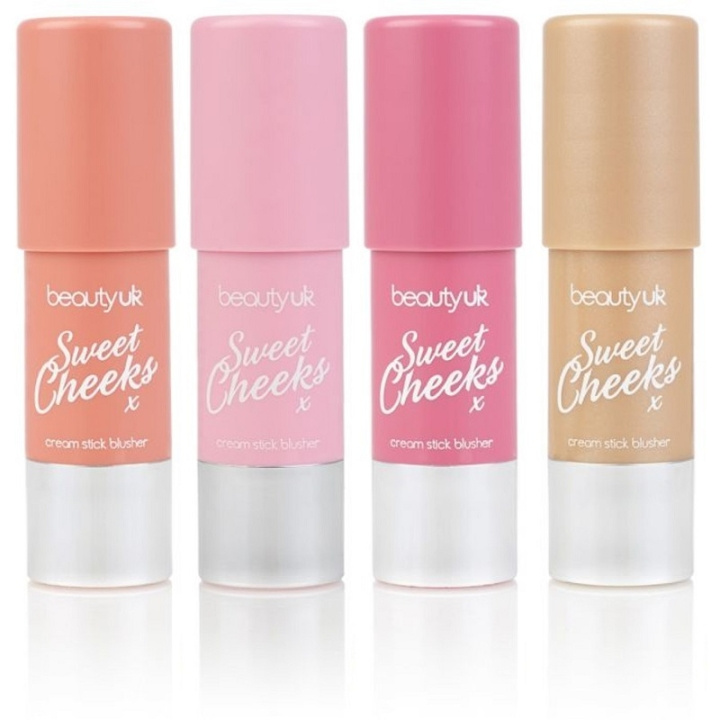 Beauty UK Sweet Cheeks Gift Set 4pcs i gruppen SKØNHED & HELSE / Makeup / Makeup ansigt / Rouge / Bronzer hos TP E-commerce Nordic AB (C05744)