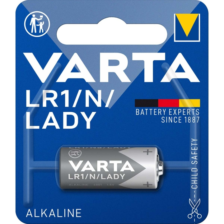 Alkaline Batteri Lr1 1.5 V 1-Pakke i gruppen HJEMMEELEKTRONIK / Batterier og opladere / Batterier / Andet hos TP E-commerce Nordic AB (C06085)