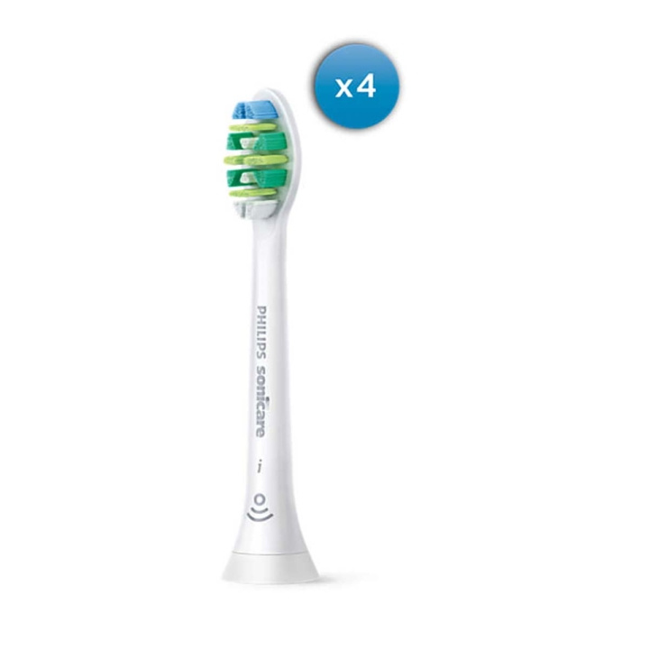 HX9004/10 Sonicare i InterCare Standard tandbørstehoveder 4-pak hvid i gruppen SKØNHED & HELSE / Oral pleje / Tilbehør til elektriske tandbørster hos TP E-commerce Nordic AB (C06207)