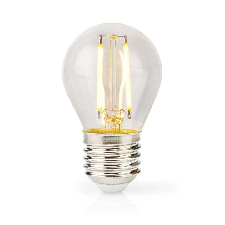Nedis LED glødepære E27 | G45 | 4.5 W | 470 lm | 2700 K | Dæmpbar | Varm Hvid | Retro stil | 1 stk i gruppen HJEMMEELEKTRONIK / Lys / LED lamper hos TP E-commerce Nordic AB (C06302)