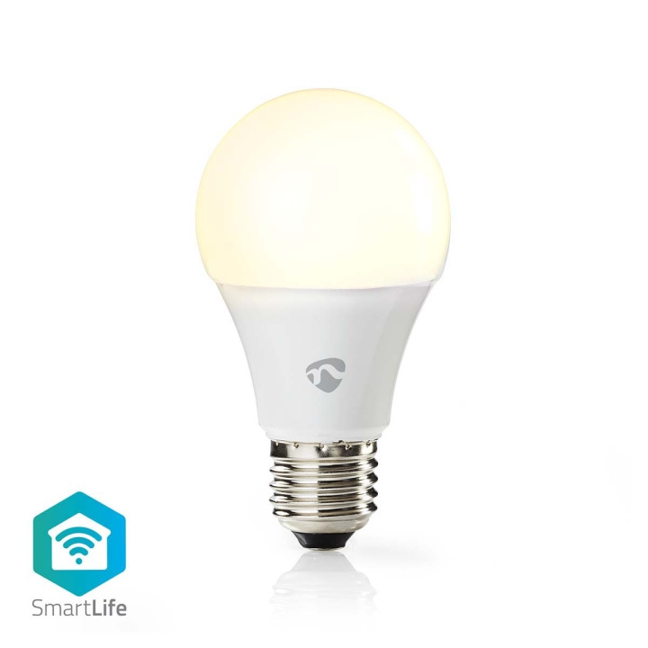 SmartLife LED-Pære | Wi-Fi | E27 | 800 lm | 9 W | Varm Hvid | 2700 K | Android™ / IOS | A60 | 1 stk. i gruppen HJEM, HUS & HAVE / Smart hjem / Smart belysning hos TP E-commerce Nordic AB (C06319)