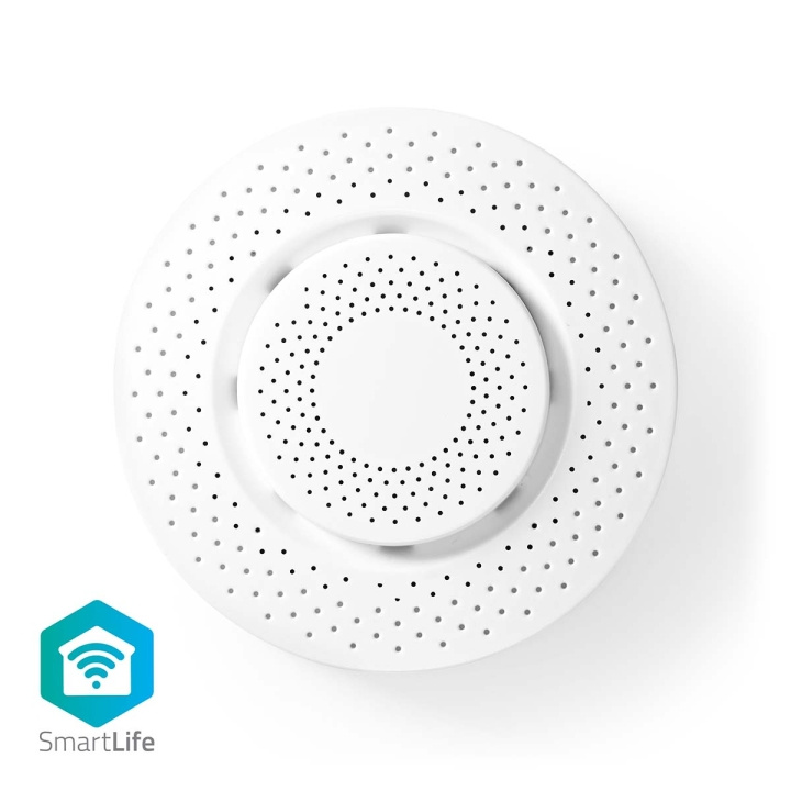 SmartLife-luftkvalitetsmåler | Wi-Fi | Flygtige organiske forbindelser (VOC) / Fugtighed / Temperatur | Android™ / IOS | Hvid i gruppen HJEM, HUS & HAVE / Smart hjem / Smarte sensorer hos TP E-commerce Nordic AB (C06330)