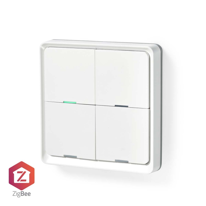 Nedis SmartLife Vægkontakt | Zigbee 3.0 | Vægbeslag | Android™ / IOS | Plastik | Hvid i gruppen HJEM, HUS & HAVE / Smart hjem / Smart home systemer hos TP E-commerce Nordic AB (C06331)