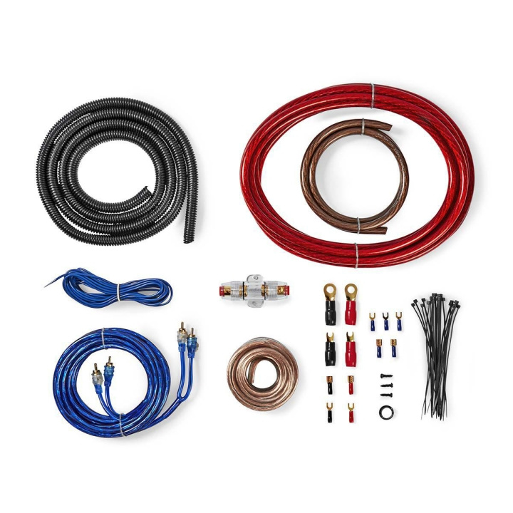 Nedis Bil Audio Connector Kit | 1200 W | Guldplateret | Blister i gruppen BIL / Bil lyd & multimedia / Kabler hos TP E-commerce Nordic AB (C06350)