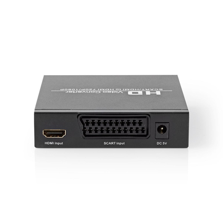 Nedis HDMI ™ Converter | SCART Hun | HDMI™ Output / 1x 3.5 mm Audio Out / 1x Digital Audio | 1-vejs | 1080p | 1.65 Gbps | Aluminium | Antracit i gruppen HJEMMEELEKTRONIK / Kabler og adaptere / HDMI / Adaptere hos TP E-commerce Nordic AB (C06353)