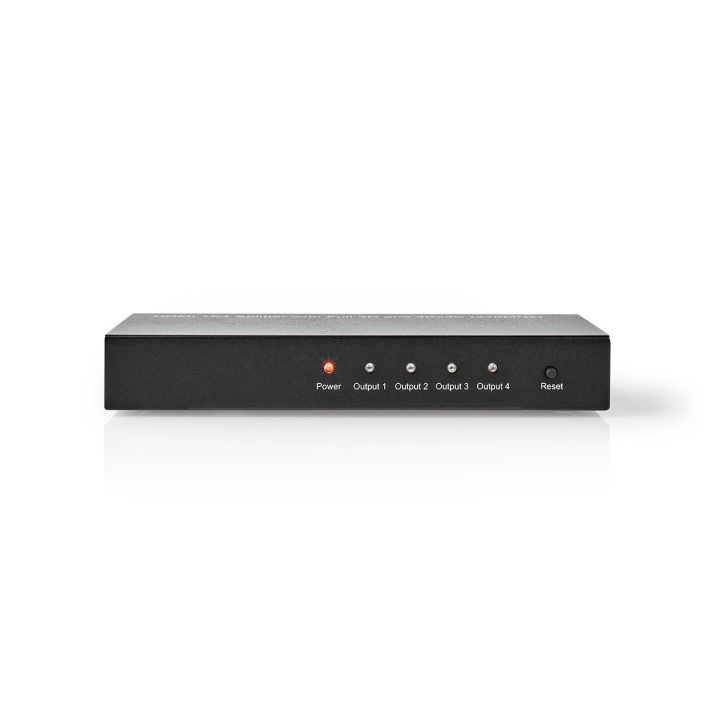 HDMI ™ Splitter | 4-Port port(s) | HDMI™ Input | 4x HDMI™ Output | 4K@30Hz | 3.4 Gbps | Metal | Antracit i gruppen HJEMMEELEKTRONIK / Kabler og adaptere / HDMI / Adaptere hos TP E-commerce Nordic AB (C06357)