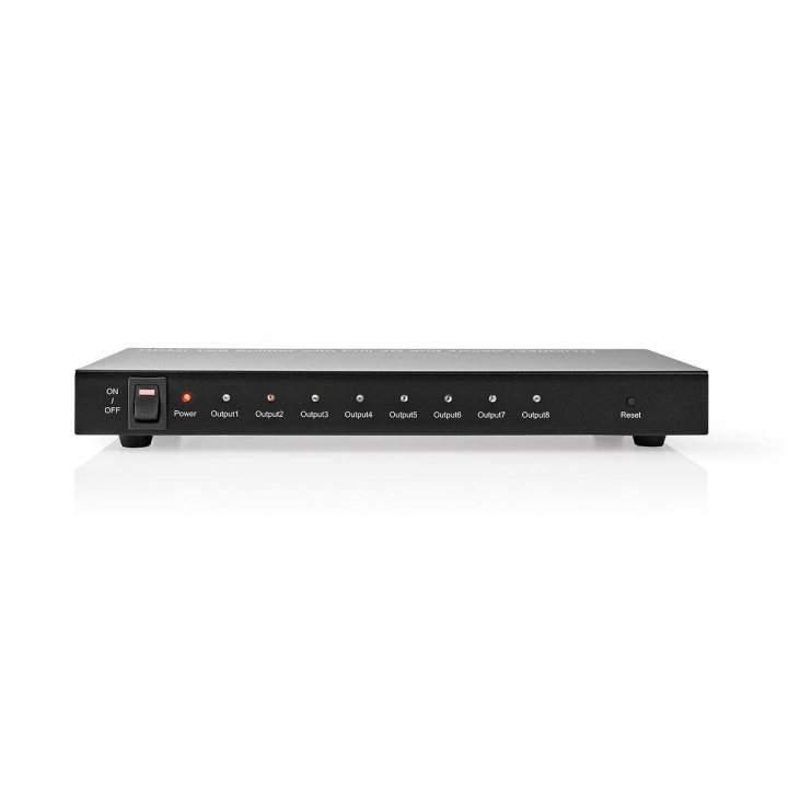 HDMI ™ Splitter | 8-Port port(s) | HDMI™ Input | 8x HDMI ™ -udgang | 4K@30Hz | 3.4 Gbps | Metal | Antracit i gruppen HJEMMEELEKTRONIK / Kabler og adaptere / HDMI / Adaptere hos TP E-commerce Nordic AB (C06358)