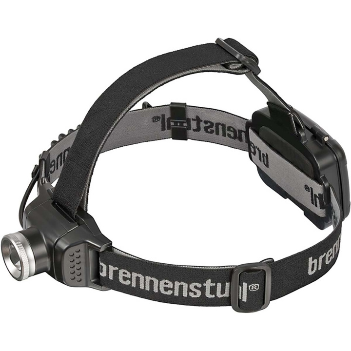 Brennenstuhl LED forlygte LuxPremium / forlygte LED med for- og baglys, ideel til jogging (IP44, med CREE-LED, inkl. batterier) sort i gruppen HJEM, HUS & HAVE / Elektricitet & Belysning / Udendørs belysning / LED forlygte hos TP E-commerce Nordic AB (C06499)