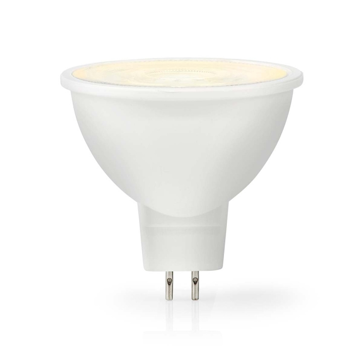 Nedis LED pære GU5.3 | Spot | 5.8 W | 450 lm | 2700 K | Varm Hvid | Klart | Antal lamper i emballagen: 1 stk i gruppen HJEMMEELEKTRONIK / Lys / LED lamper hos TP E-commerce Nordic AB (C06543)