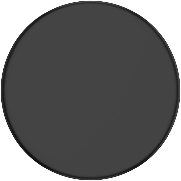 POPSOCKETS Basic Black Greb m. Standerfunktion Basic i gruppen SMARTPHONES & TABLETS / Øvrigt tilbehør / Popsockets hos TP E-commerce Nordic AB (C06625)