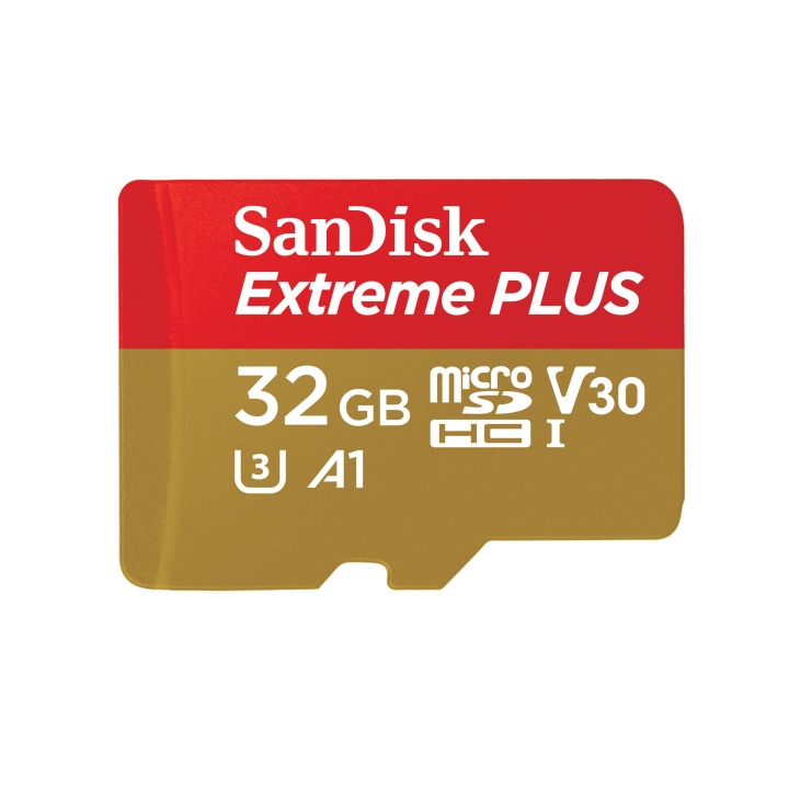 SANDISK MicroSDXC Extreme Plus 32GB 170MB/s A2 C10 V30 UHS-I i gruppen HJEMMEELEKTRONIK / Lagringsmedier / Hukommelseskort / MicroSD/HC/XC hos TP E-commerce Nordic AB (C06637)