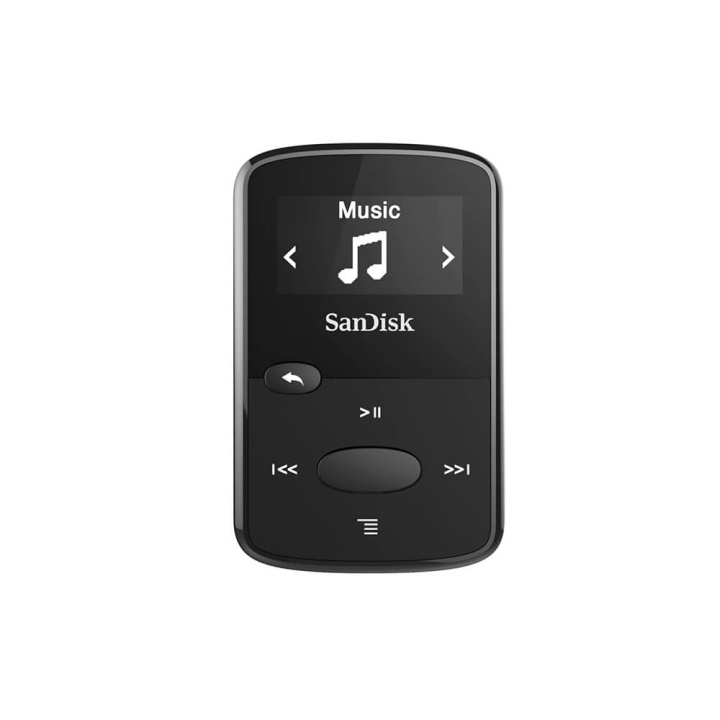 SanDisk MP3 Afspiller Clip Jam 8GB Sort i gruppen HJEMMEELEKTRONIK / Lyd & billede / Hjemmebiograf, HiFi & Bærbar / Bærbar musikafspiller / MP3-afspillere hos TP E-commerce Nordic AB (C06646)