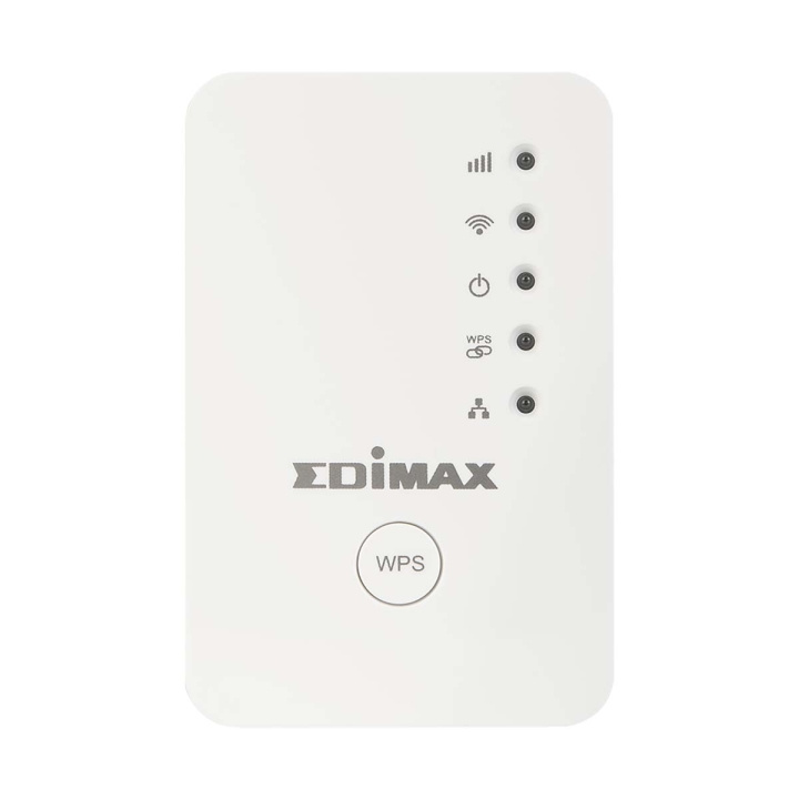 Edimax N300 Mini Wi-Fi Extender/Adgangspunkt/Wi-Fi Bridge Hvid i gruppen COMPUTERTILBEHØR / Netværk / WiFi forlængere hos TP E-commerce Nordic AB (C06801)