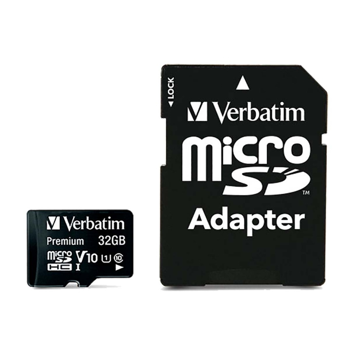 Premium U1 Micro SDHC Hukommelseskort Class 10 32GB i gruppen HJEMMEELEKTRONIK / Lagringsmedier / Hukommelseskort / Adaptere hos TP E-commerce Nordic AB (C06807)