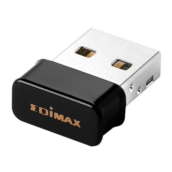 Edimax 2-i-1 N150 Wi-Fi & Bluetooth 4.0 Nano USB Adapter 2,4 GHz Sort i gruppen COMPUTERTILBEHØR / Computer Tilbehør / Bluetooth-adaptere hos TP E-commerce Nordic AB (C06810)