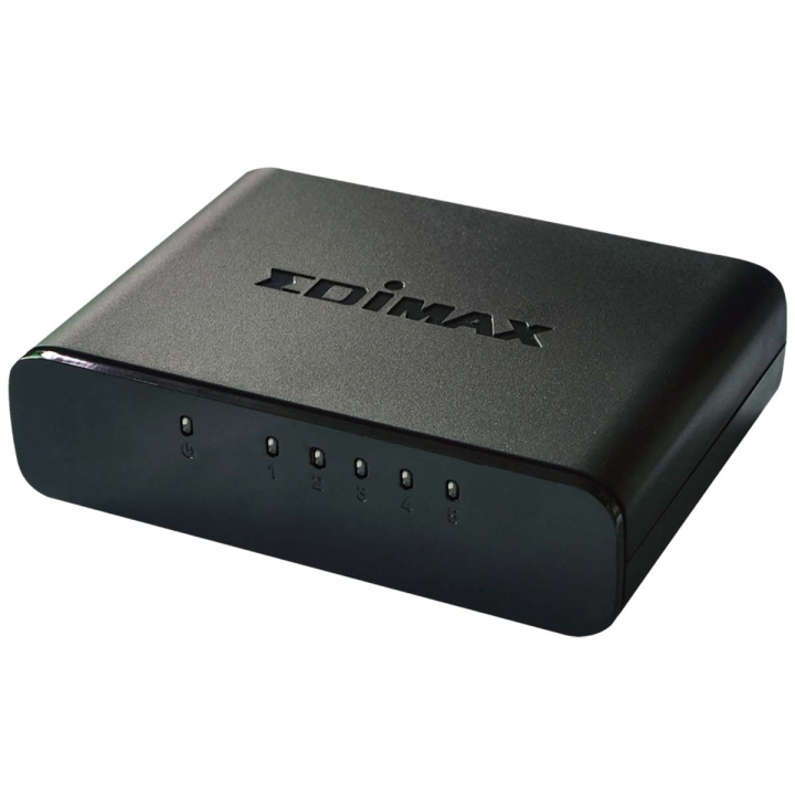 Edimax 5-Port 10/100 Mbit Fast Ethernet Desktop Switch i gruppen COMPUTERTILBEHØR / Netværk / Switches hos TP E-commerce Nordic AB (C06811)