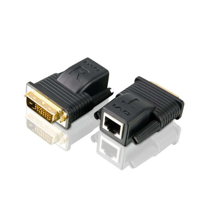 aten DVI Cat5 Extender 15 m i gruppen COMPUTERTILBEHØR / Kabler og adaptere / DVI / Adaptere hos TP E-commerce Nordic AB (C06896)