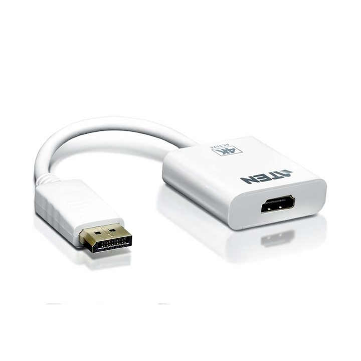 aten Displayport Kabel DisplayPort Han - HDMI Hun 0.15 m Hvid i gruppen HJEMMEELEKTRONIK / Kabler og adaptere / HDMI / Adaptere hos TP E-commerce Nordic AB (C06913)