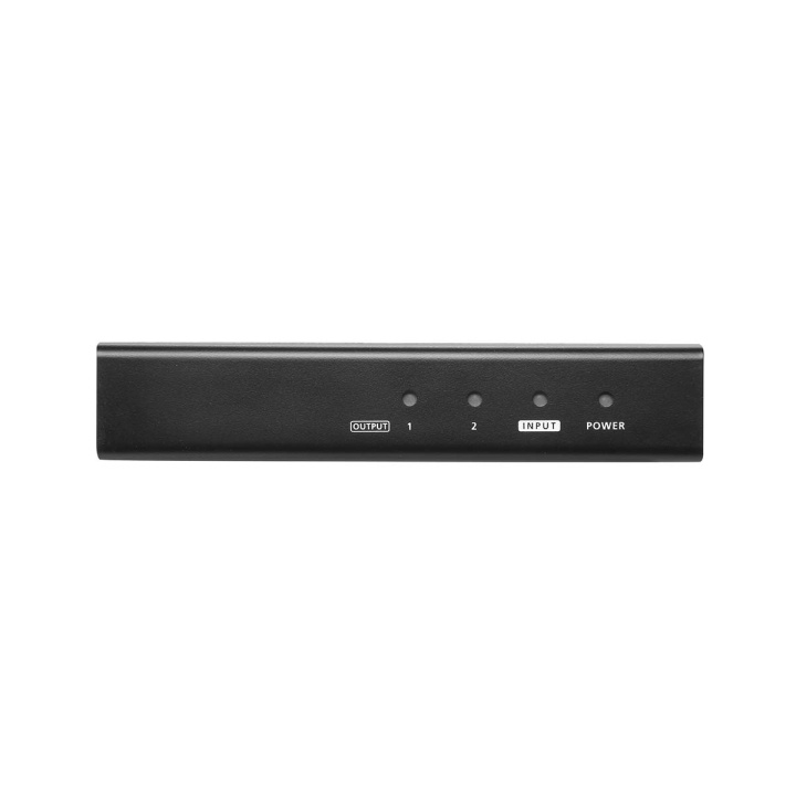 aten 2-Port True 4K Hdmi Splitter Sort i gruppen HJEMMEELEKTRONIK / Kabler og adaptere / HDMI / Adaptere hos TP E-commerce Nordic AB (C06922)