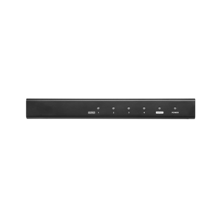 aten 4-Port True 4K Hdmi Splitter Sort i gruppen HJEMMEELEKTRONIK / Kabler og adaptere / HDMI / Adaptere hos TP E-commerce Nordic AB (C06923)