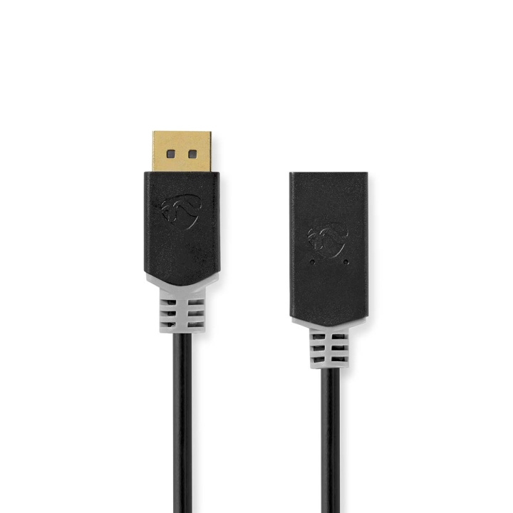 Nedis Displayport kabel | DisplayPort Han | HDMI™ Stik | 4K@30Hz | Guldplateret | 0.20 m | Runde | PVC | Antracit | Box i gruppen HJEMMEELEKTRONIK / Kabler og adaptere / HDMI / Kabler hos TP E-commerce Nordic AB (C06944)