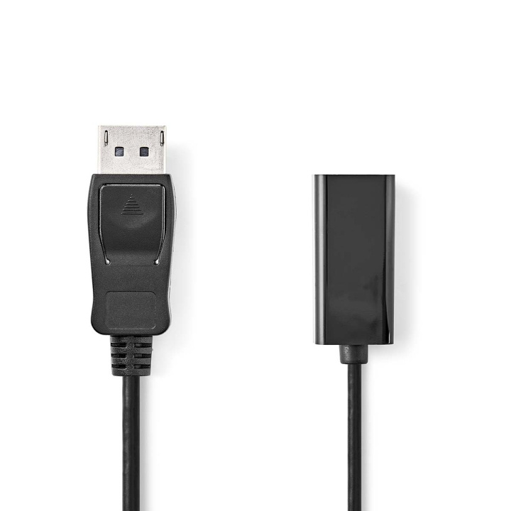 Nedis Displayport kabel | DisplayPort Han | HDMI ™ -udgang | 1080p | Nikkelplateret | 0.20 m | Runde | PVC | Sort | Konvolut i gruppen HJEMMEELEKTRONIK / Kabler og adaptere / HDMI / Kabler hos TP E-commerce Nordic AB (C06948)
