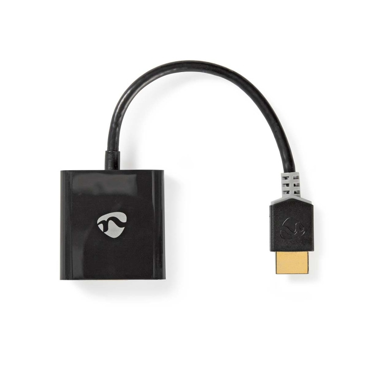 Nedis HDMI™ Adapter | HDMI™ Stik | USB Micro-B Hun / VGA Hun / 3.5 mm Hunstik | Guldplateret | Lige | PVC | Antracit | 1 stk. | Box i gruppen HJEMMEELEKTRONIK / Kabler og adaptere / HDMI / Kabler hos TP E-commerce Nordic AB (C06965)