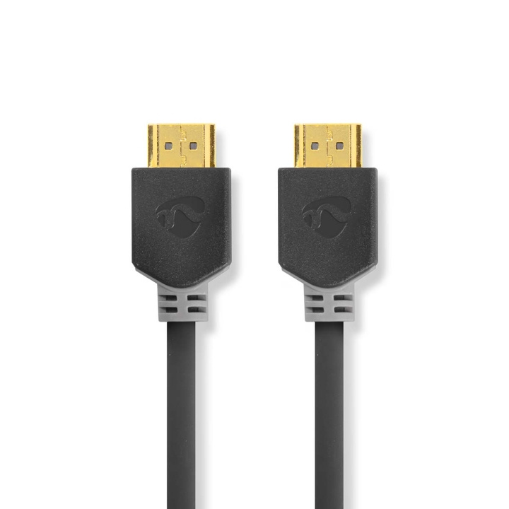 Nedis High Speed ​​HDMI ™ kabel med Ethernet | HDMI™ Stik | HDMI™ Stik | 4K@30Hz | ARC | 10.2 Gbps | 15.0 m | Runde | PVC | Antracit | Box i gruppen HJEMMEELEKTRONIK / Kabler og adaptere / HDMI / Kabler hos TP E-commerce Nordic AB (C06973)