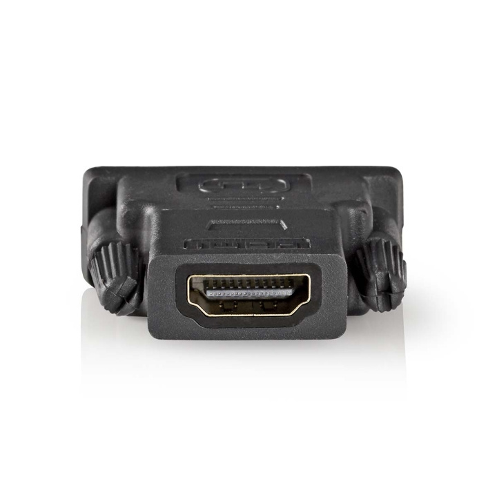 Nedis HDMI™ Adapter | HDMI™ Hun | DVI-D 24 + 1-pin han | Guldplateret | Lige | PVC | Antracit | 1 stk. | Window Box i gruppen HJEMMEELEKTRONIK / Kabler og adaptere / HDMI / Adaptere hos TP E-commerce Nordic AB (C07026)