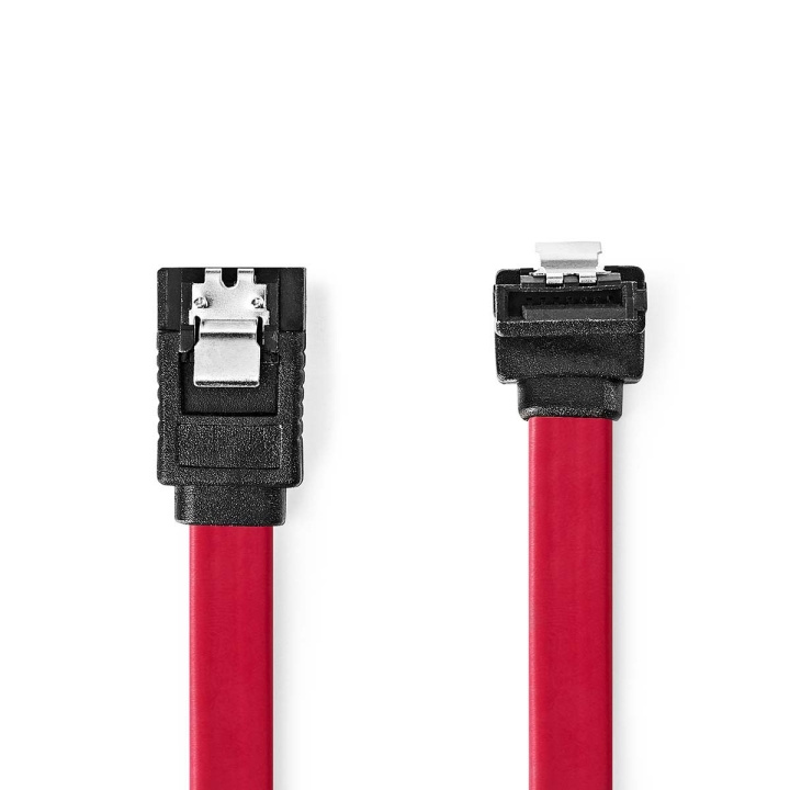 SATA kabel | 3 Gbps | SATA 7-Pin Hun | SATA 7-Pin Hun | Nikkelplateret | 0.50 m | Fladt | PVC | Rød | Konvolut i gruppen COMPUTERTILBEHØR / Kabler og adaptere / Interne / SATA hos TP E-commerce Nordic AB (C07054)