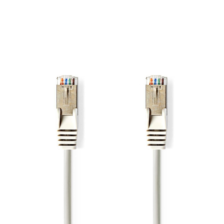 Nedis CAT5e netværkskabel | SF/UTP | RJ45 Han | RJ45 Han | 1.50 m | Runde | PVC | Grå | Konvolut i gruppen COMPUTERTILBEHØR / Kabler og adaptere / Netværkskabler / Cat5e hos TP E-commerce Nordic AB (C07097)