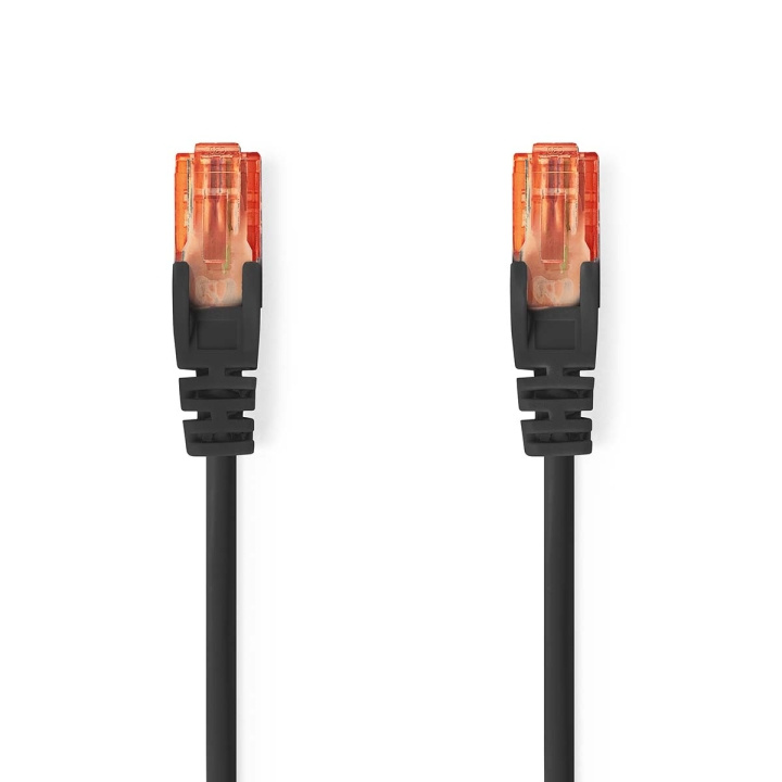 Nedis Kat 6 kabel | RJ45 Han | RJ45 Han | U/UTP | 1.00 m | Runde | PVC | Sort | Konvolut i gruppen COMPUTERTILBEHØR / Kabler og adaptere / Netværkskabler / Cat6 hos TP E-commerce Nordic AB (C07153)